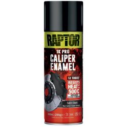 Caliper Enamel Satin Black 500C 400ml Raptor